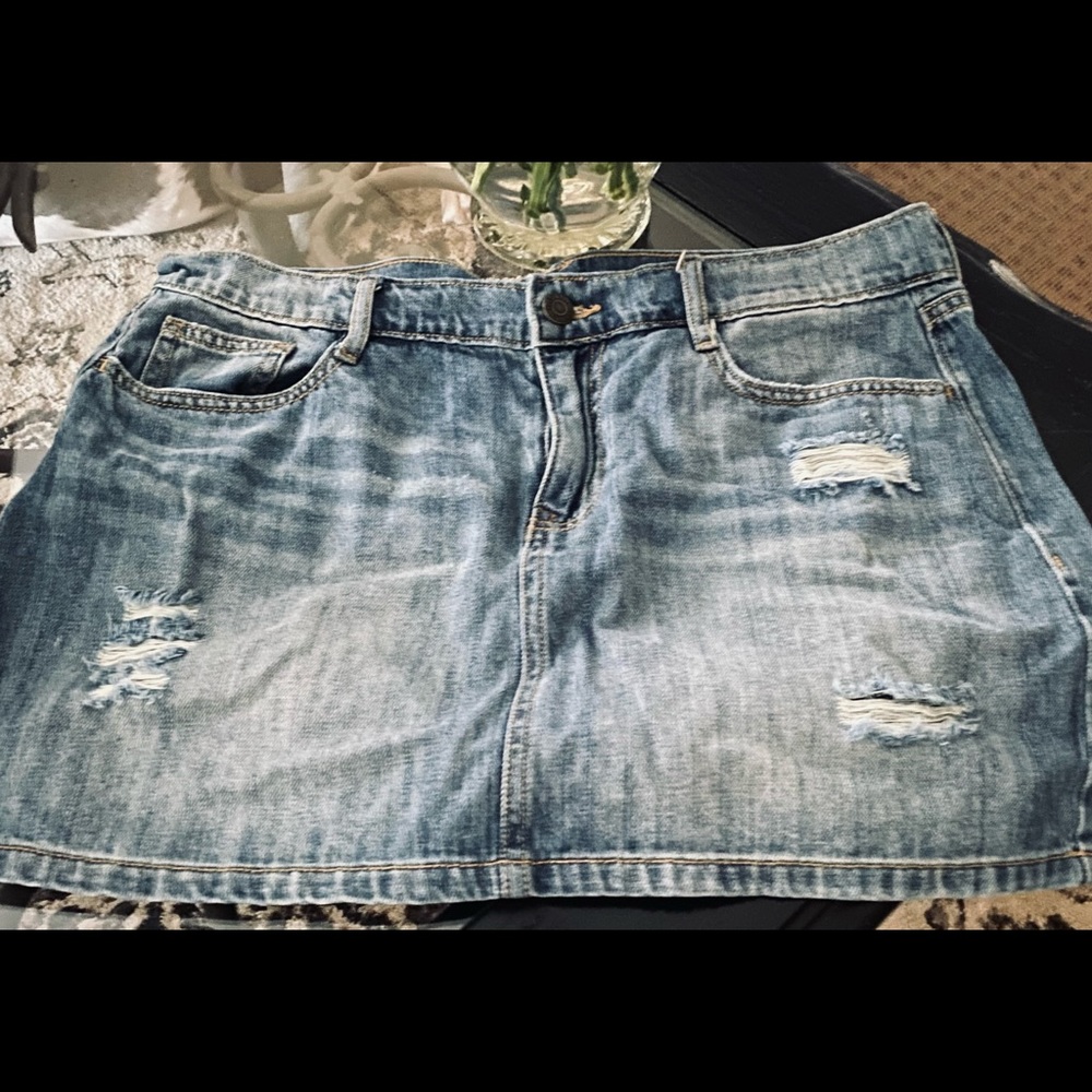 Old Navy Jean Skirt